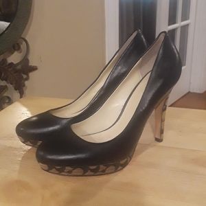 Size 8 Black Coach Pump